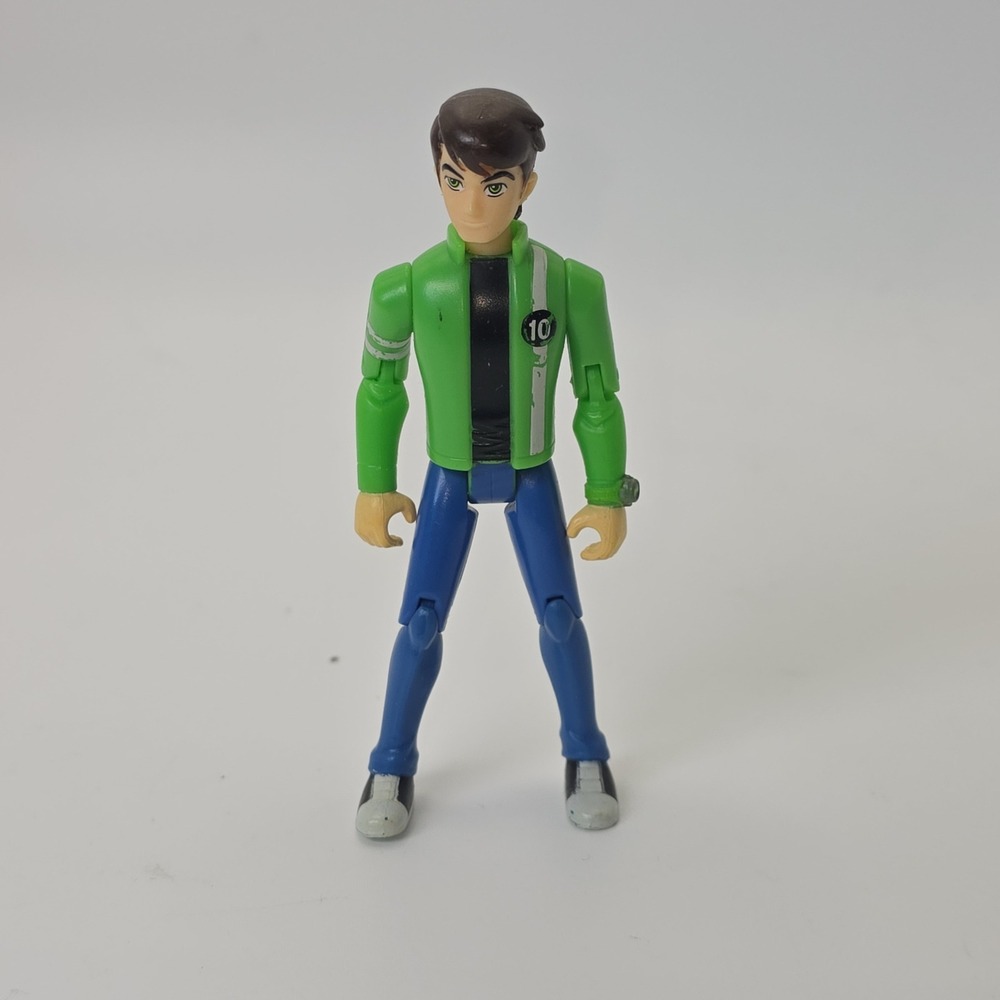 Cartoon Network 2008 Bandai Ben 10 Alien Force Ben Tennyson Action Figure 3.75"